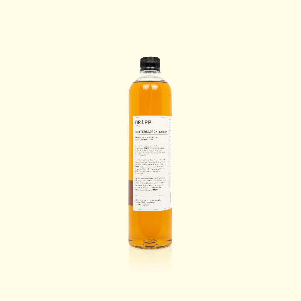 DRiPP Butterscotch Syrup - Perasa Minuman Berbentuk Sirup Butterscotch Untuk HORECA