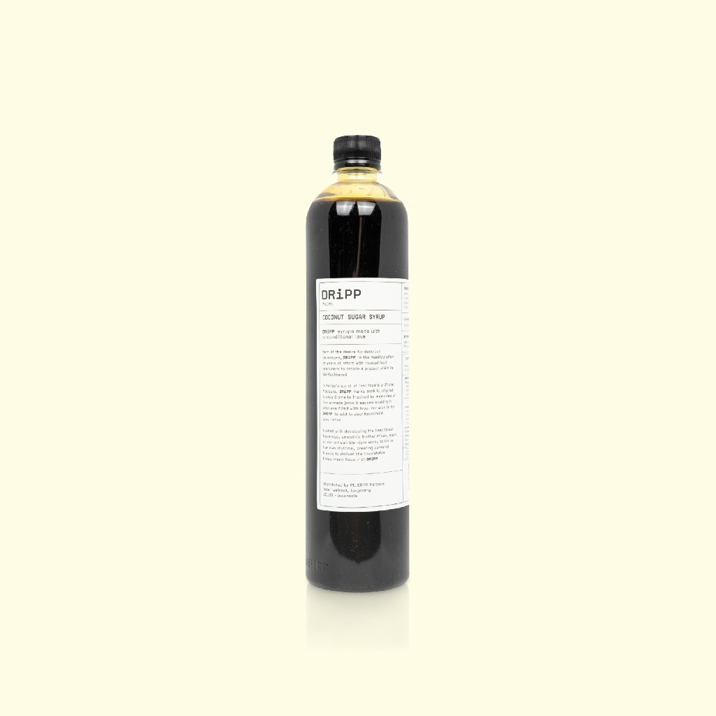 DRiPP Coconut Sugar Syrup - Sirup Rasa Gula Kelapa Beda Dari Sirup Gula Aren atau Palm Sugar