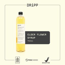 DRiPP Elderflower Syrup - Sirup Rasa Bunga Elderflower Untuk HORECA
