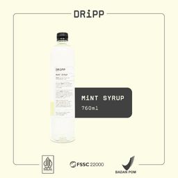 DRiPP Mint Syrup - Sirup Rasa Daun Mint Untuk HORECA