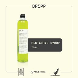 DRiPP Pistachio Syrup - Sirup Rasa Pistachio Untuk HORECA