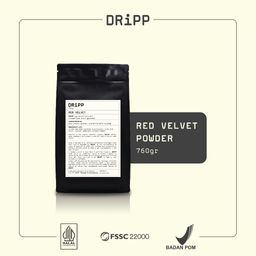 DRiPP Powder Red Velvet - Perasa Minuman Berbentuk Bubuk Untuk HORECA